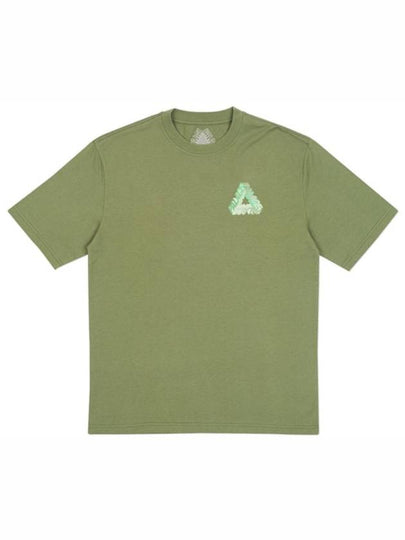 P3d p3d Ultimo short sleeve tshirt army green khaki - PALACE - BALAAN 2