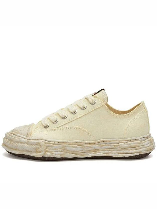 24SS PETERSON23 OG sole canvas low-top sneakers A12FW706 WHITE - MIHARA YASUHIRO - BALAAN 2
