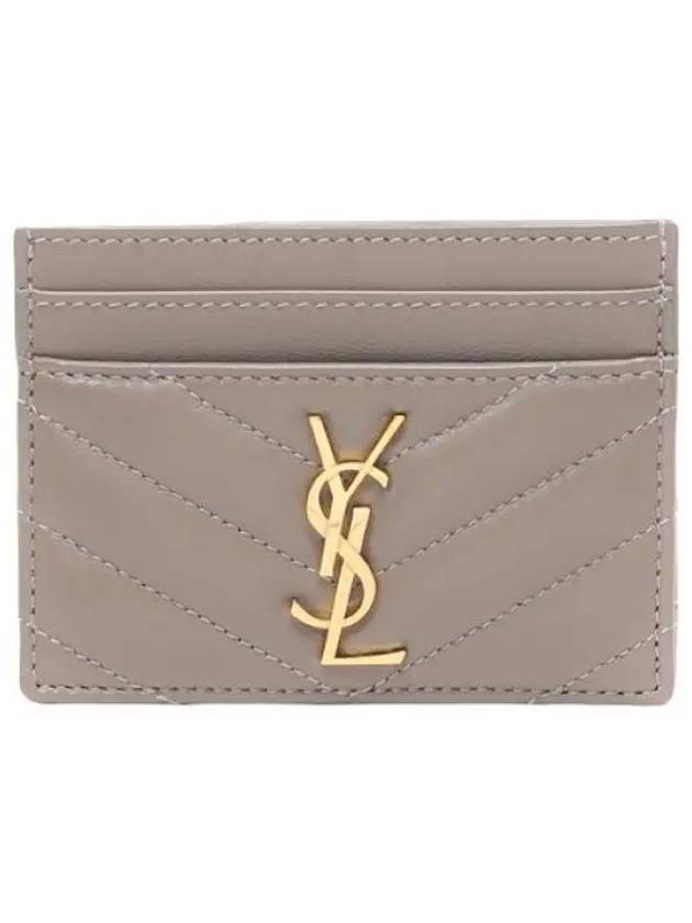 Matelasse Card Case Women s Wallet - SAINT LAURENT - BALAAN 1