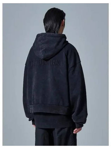 ECCENTRIC Dying Layered Hooded Sweatshirt Black Domestic Product GM0024082000432 - JUUN.J - BALAAN 1