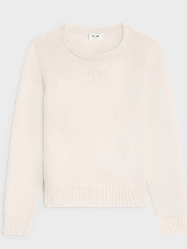 Women s Knit Top C line Sweaters Beige - CELINE - BALAAN 2