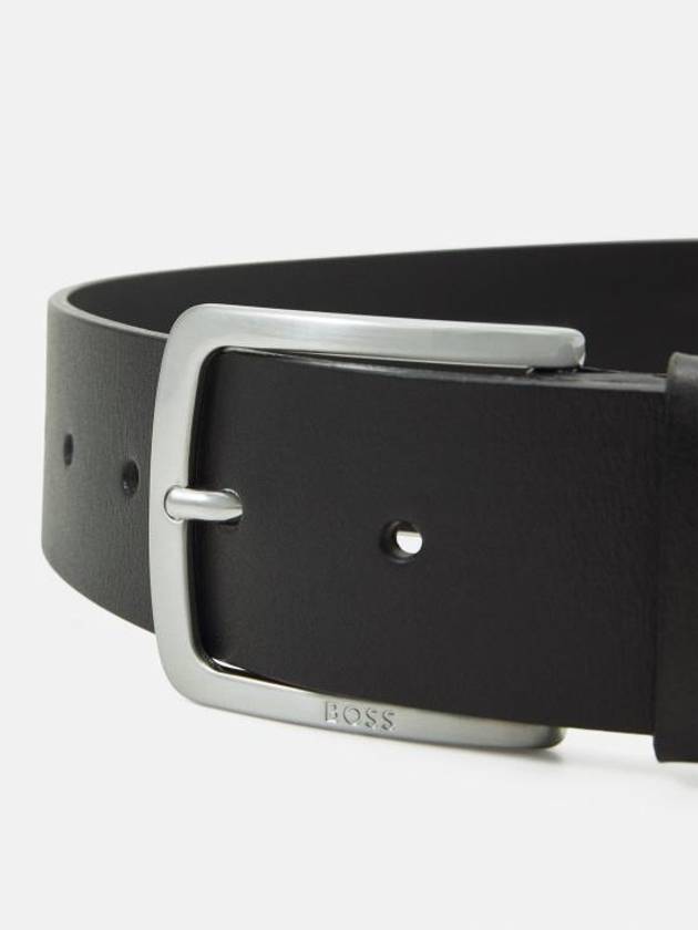 Italian Leather Belt Black - HUGO BOSS - BALAAN 4