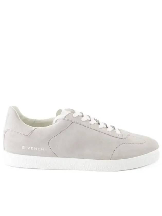 Town Suede Low Top Sneakers Grey - GIVENCHY - BALAAN 2