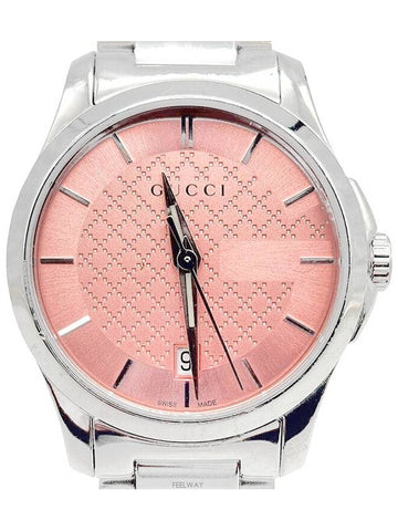 G Timeless Steel Watch 126 5 L178412 - GUCCI - BALAAN 1