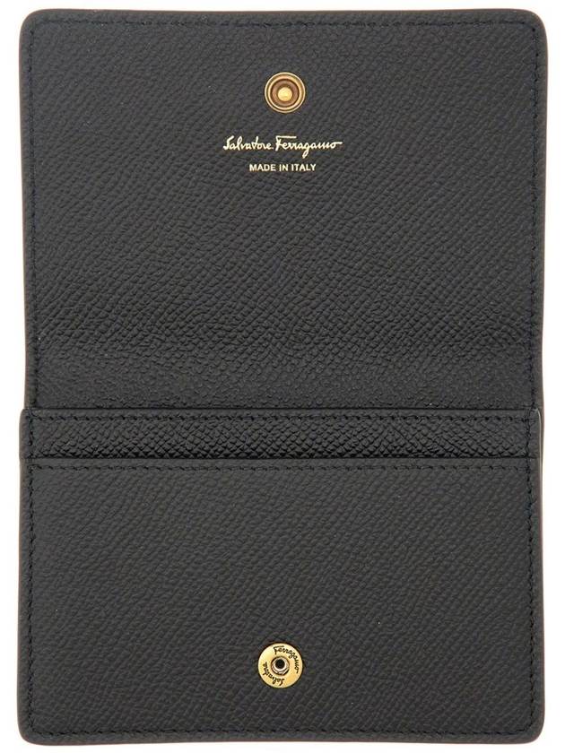 Salvatore Ferragamo Gancini Credit Card Holder - SALVATORE FERRAGAMO - BALAAN 2