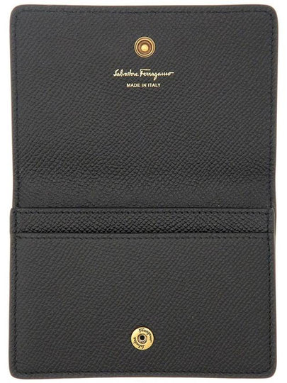 Salvatore Ferragamo Gancini Credit Card Holder - SALVATORE FERRAGAMO - BALAAN 2