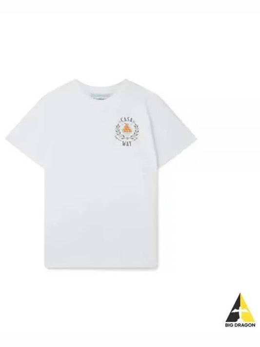 Casa Way T Shirt MPS24 JTS 001 02 Logo - CASABLANCA - BALAAN 1