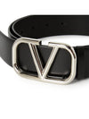 V Logo Signature Men s Belt T0Q87SNP 0NO - VALENTINO - BALAAN 4