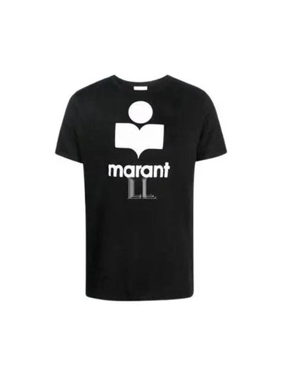 Karman Logo Short Sleeve T-Shirt Black - ISABEL MARANT - BALAAN 2