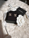 Classic CC Logo Earrings Pearl Crystal Gold ABB771 - CHANEL - BALAAN 8