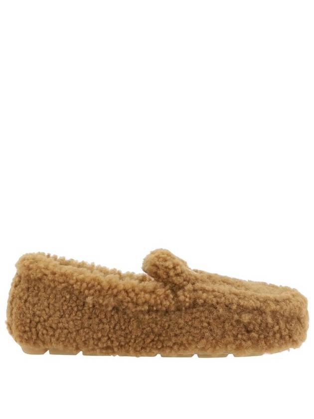 Shearling Driving Shoes Caramel - PRADA - BALAAN 2