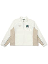 Color Block Bucket Anorak IVORY WOMAN - MALBON GOLF - BALAAN 1