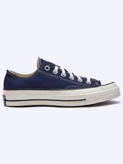 Chuck 70 Ox Vintage Canvas Low Top Sneakers Midnight - CONVERSE - BALAAN 2