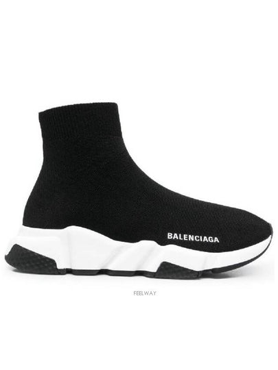 Speed Trainer High Top Sneakers Black - BALENCIAGA - BALAAN 2