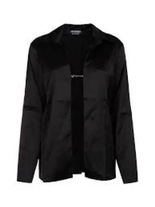 Jacquemus La Chemise Notte Shirt Black 213SH1031000990SS23 1015045 - JACQUEMUS - BALAAN 1