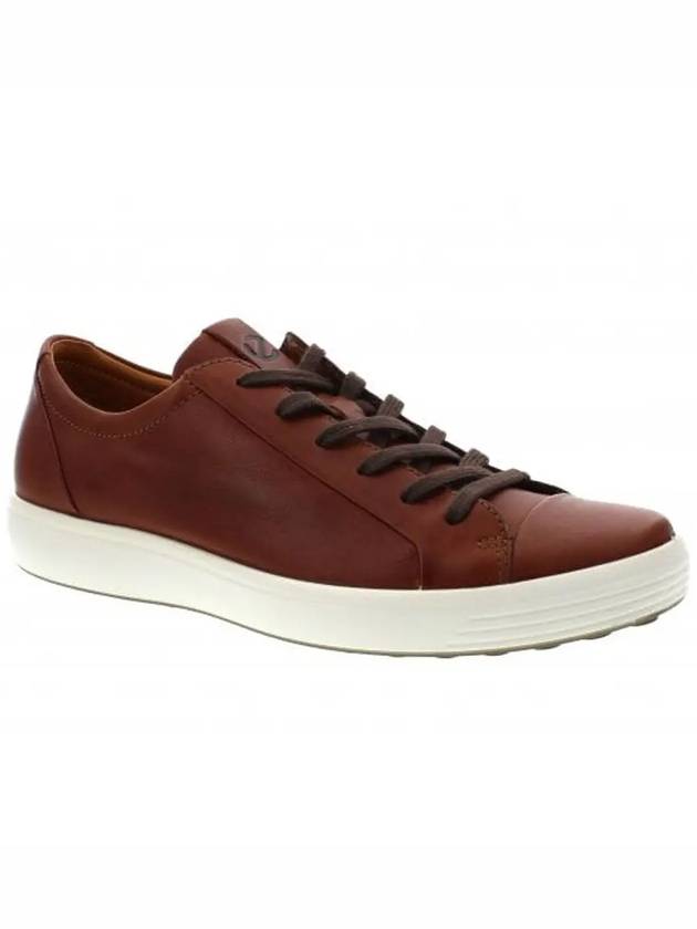 Soft 7 M Low Top Sneakers Brown - ECCO - BALAAN 3