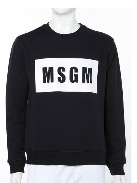 Logo 2440MM68 184298 99 Men's Sweatshirt - MSGM - BALAAN 2