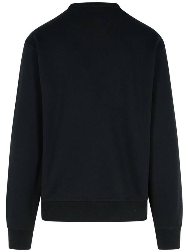 Burberry Black Cotton Sweatshirt - BURBERRY - BALAAN 3