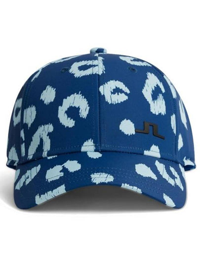 Jim Print Ball Cap Savanna Estate Blue - J.LINDEBERG - BALAAN 2