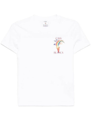 Casablanca T-shirts and Polos White - CASABLANCA - BALAAN 1