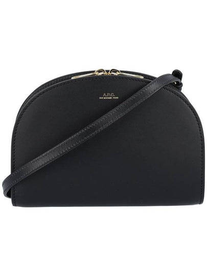 Demi Lune Half Moon Cross Bag Black - A.P.C. - BALAAN 2