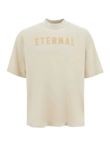 Eternal Cotton Short Sleeve T-Shirt Beige - FEAR OF GOD - BALAAN 1