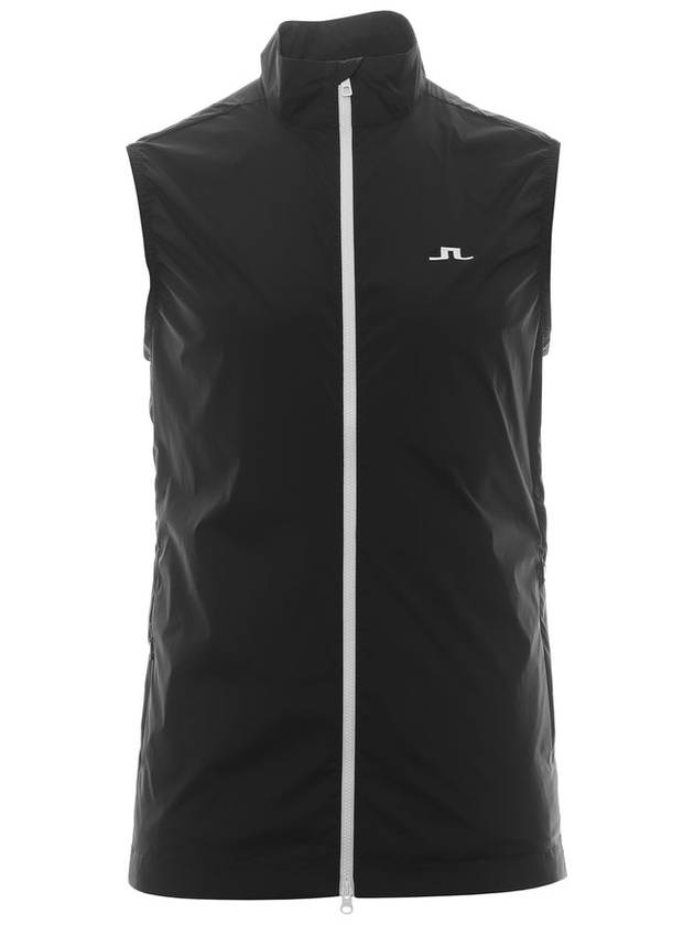 Men's Ash Light Packable Vest Black - J.LINDEBERG - BALAAN 2