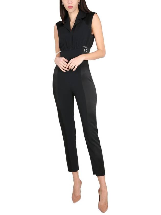 Boutique Jumpsuit 04261125 0555 BLACK - MOSCHINO - BALAAN 3