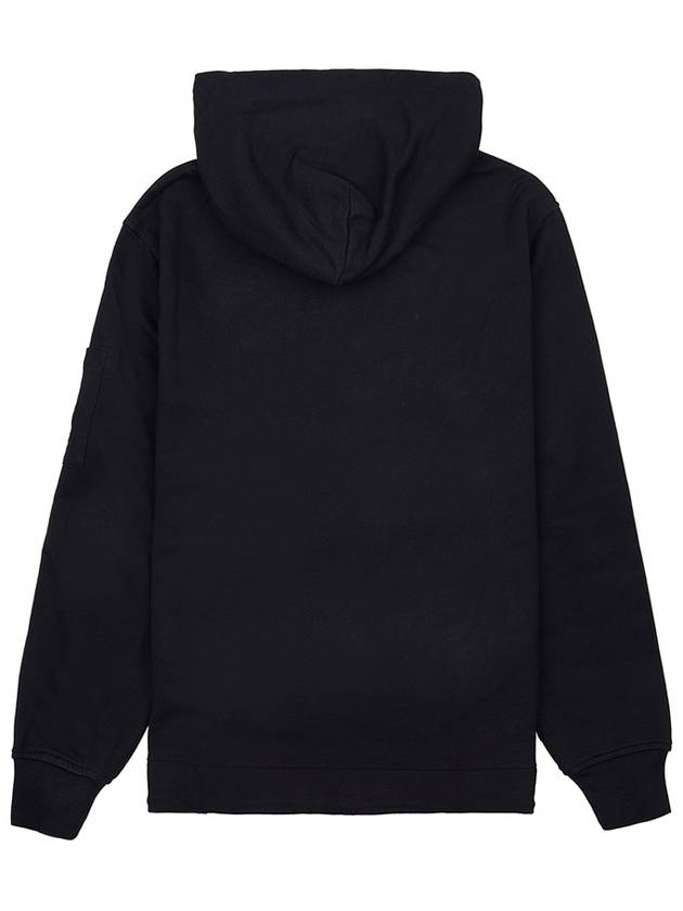 Lens Wappen Hoodie Black - CP COMPANY - BALAAN 3