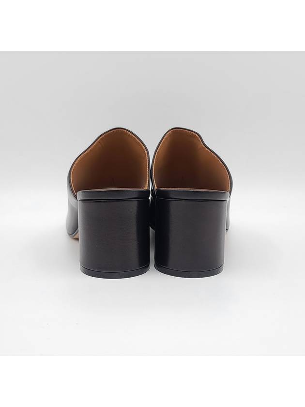 Women's Mule Sandals Heel Black - MAISON MARGIELA - BALAAN.