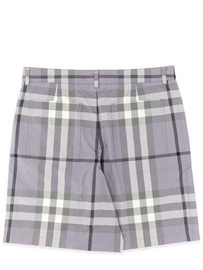 BERMUDA SHORTS WITH TARTAN PATTERN - BURBERRY - BALAAN 2