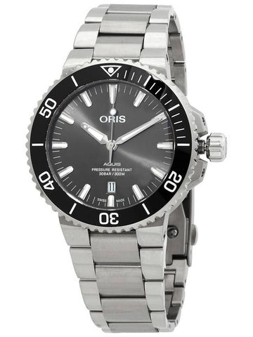 Oris Aquis Date Automatic Dark Grey Dial Men's Watch 01 733 7730 7153-07 8 24 15PEB - ORIS - BALAAN 1