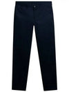 Chaze Cloud Satin Straight Pants Navy - J.LINDEBERG - BALAAN 1