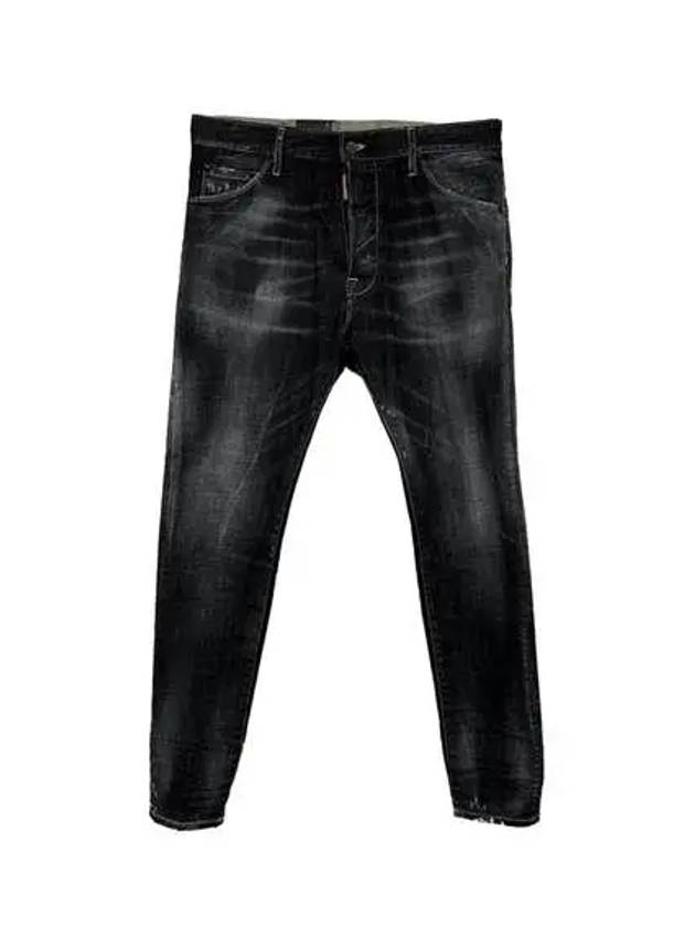 Distressed Straight Jeans Grey - DSQUARED2 - BALAAN 2