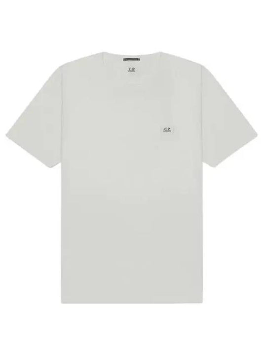 70/2 Mercerized Jersey Short Sleeve T-Shirt White - CP COMPANY - BALAAN 2