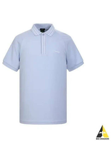 Stretch short sleeve polo shirt slim fit 50512740 527 - BOSS - BALAAN 1