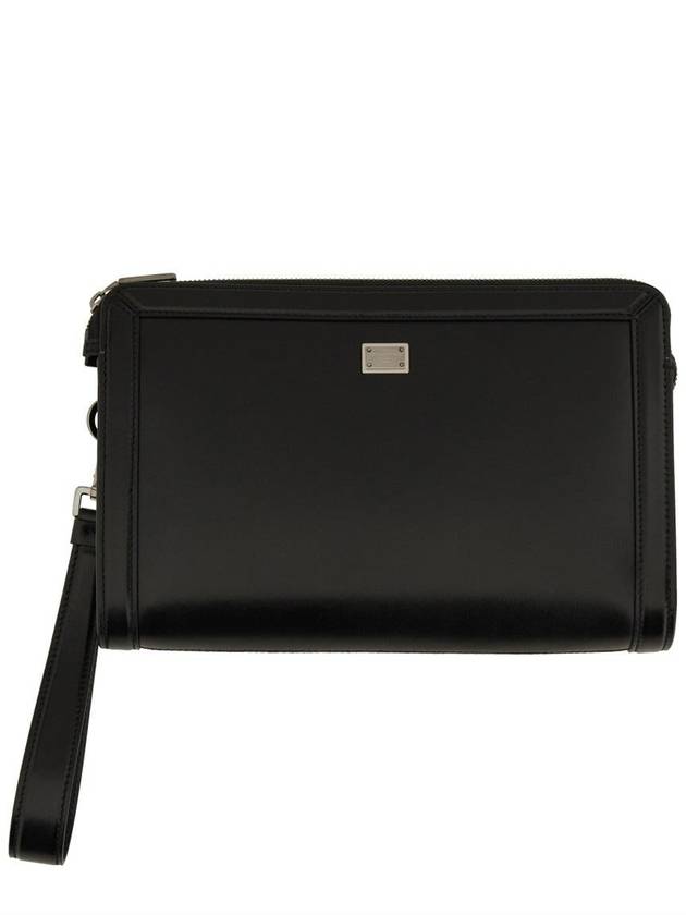 Dolce & Gabbana Pouch With Logo - DOLCE&GABBANA - BALAAN 3