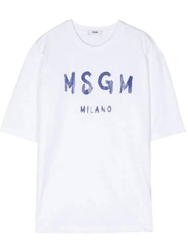 Kids Women s Logo Printing T Shirt MS029315 001 - MSGM - BALAAN 1