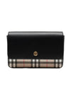 Mini Vintage Check Leather Cross Bag Archive Beige Black - BURBERRY - BALAAN 2