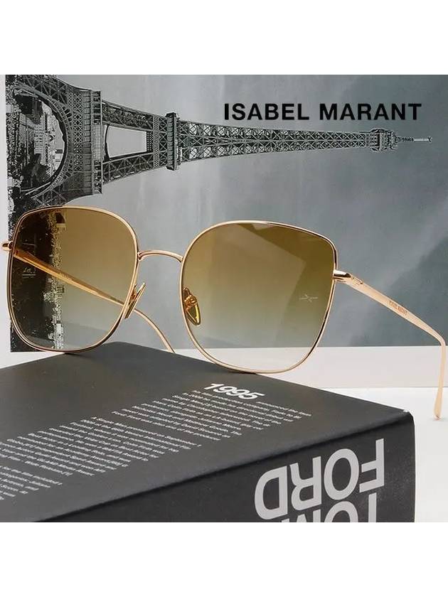 Sunglasses IM0014S 00106 Yellow - ISABEL MARANT - BALAAN 2