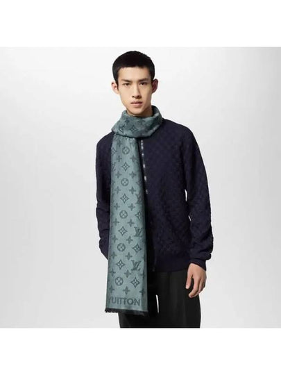 Monogram Shadow Stole Sea Pine - LOUIS VUITTON - BALAAN 2