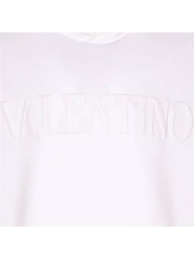 logo hoodie white - VALENTINO - BALAAN.