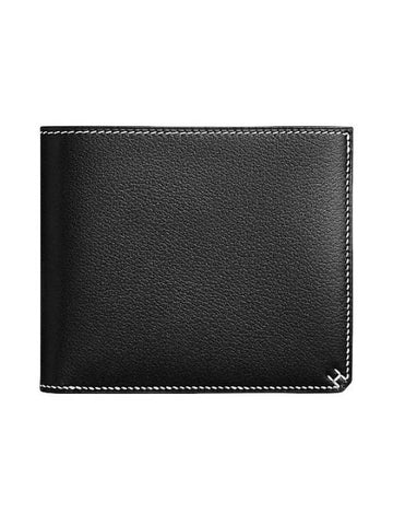 H Sellier Compact Wallet Noir H084739CK89 - HERMES - BALAAN 1