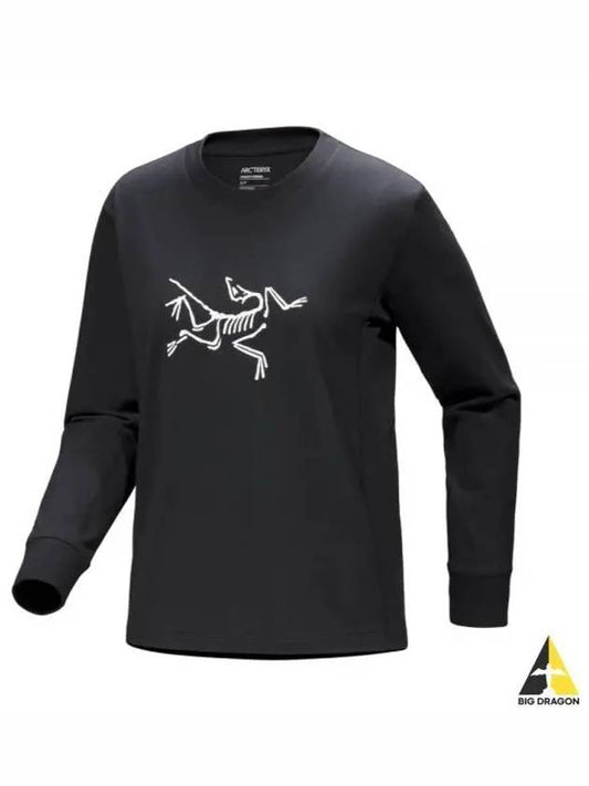 ARC TERYX Archiopteryx Logo T Shirt Women ATOFWX9428BLK ARCHAEOPTERYX LS W - ARC'TERYX - BALAAN 1