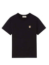 Fox Head Patch Short Sleeve T-Shirt Black - MAISON KITSUNE - BALAAN 1