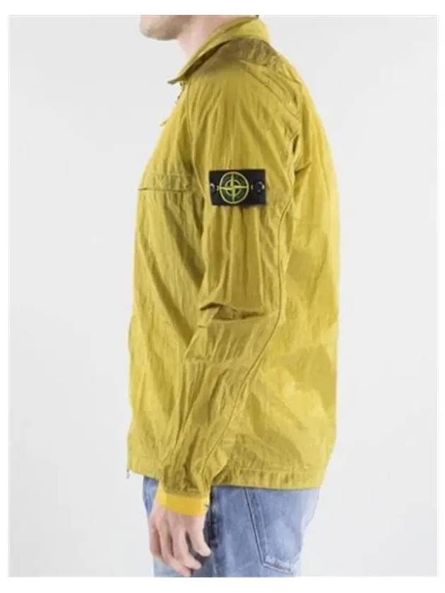 Nylon Metal Overshirt Zip-Up Jacket Yellow - STONE ISLAND - BALAAN 8