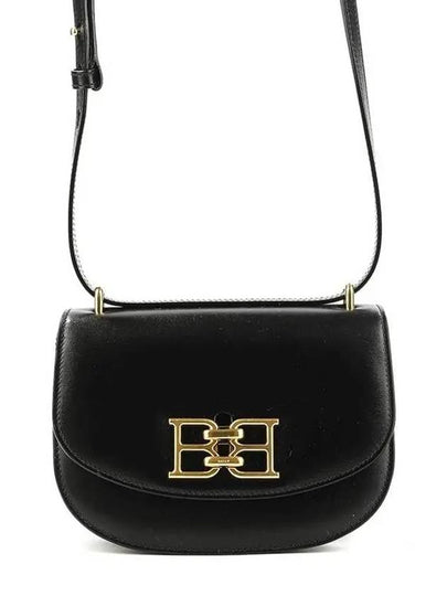 Gold Baily Small Cross Bag Black - BALLY - BALAAN 2