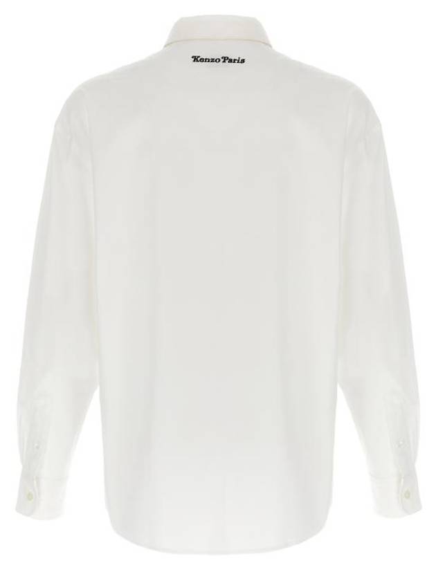 Verdy Market Long Sleeve Shirt White - KENZO - BALAAN 3