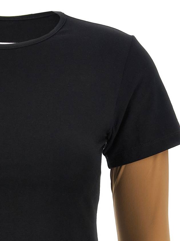 Mm6 Maison Margiela Basic T-Shirt - MAISON MARGIELA - BALAAN 3