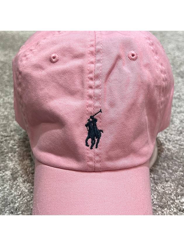 Embroidered Pony Ball Cap Pink - POLO RALPH LAUREN - BALAAN 5